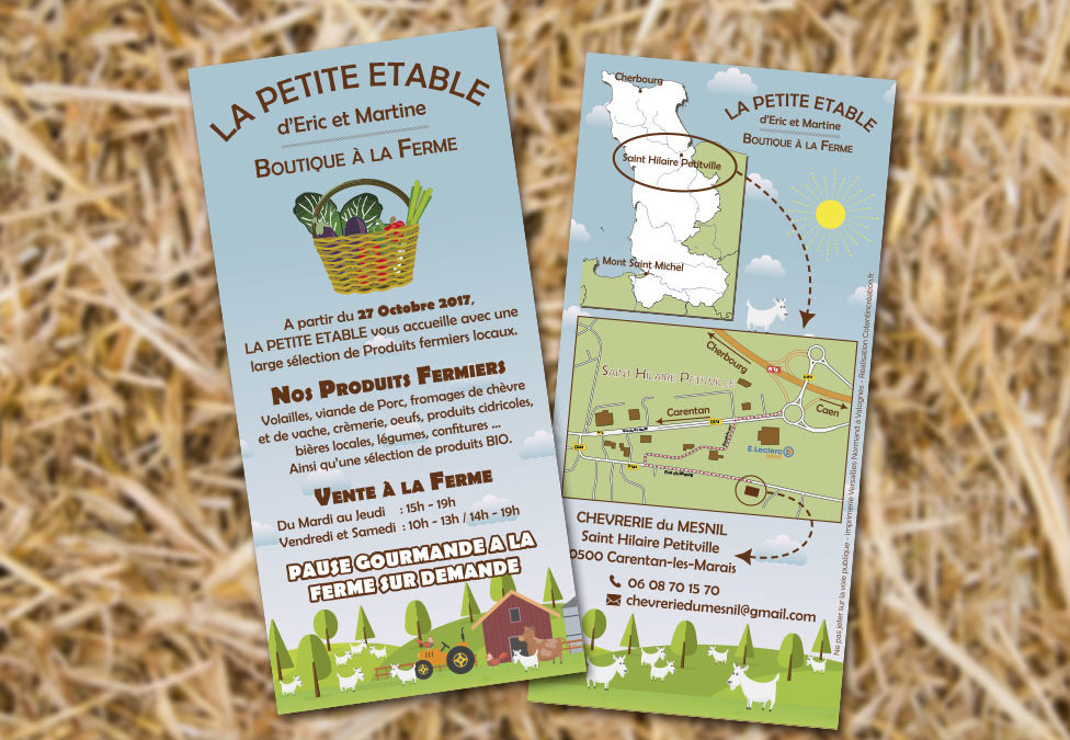 Flyer « La Petite Etable »