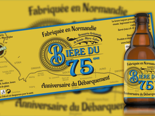 Étiquette « Bière du 75ème »
